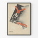 Vintage-Poster ERCE RHINOL mit beweglichem Kopf