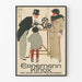 Vintage Wanddekoration Poster Ernemann Kinox Familienkino