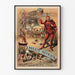 Vintage-Poster Ernesto Mephisto Balancierkünstler Fantastisch