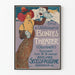 Buntes Theater-Poster von Ernst von Wolzogen