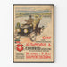 Vintage-Poster Ausstellung Automobil und Fahrrad Genf 1905