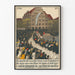Vintage-Poster Umzug Seidendrieder 1913