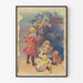 Vintage-Poster Etrennes für Kinder und Spielzeug