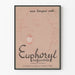 Vintage-Poster Euphoryl Kindheit - Retro-Wanddekoration
