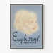 Vintage-Poster Euphoryl Infantile – Kinderporträt-Illustration