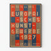 Europäische Ausstellung für Kunst und Handwerk 1927 Poster
