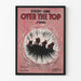Vintage-Poster des Liedes 'Every-One Over The Top' mit marschierenden Soldaten