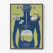 Vintage-Poster Anatomische Illustration Evonyl Wanddekoration Gesundheit