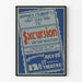 Vintage-Poster Ausflug Victor Wolfson Theater 12. Straße