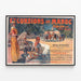 Vintage-Poster Ausflüge in Marokko - Wanddekoration Reise — gerahmtes Bild an der Wand