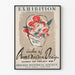 Vintage-amerikanischer Chicago-Design-Ausstellungsplakat