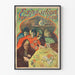 Dekoratives Poster Ausstellung 1900 Vintage