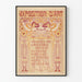 Vintage-Poster für Kunstausstellung im Modernen Museum