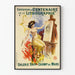 Poster zur Ausstellung zum hundertjährigen Jubiläum der Lithografie Galerie Rapp Champ de Mars