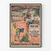 Vintage-Poster der Nationalen Ausstellung für Apfelwein und Birnen – Retro-Wanddekoration