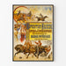 Vintage Dekorationsposter Russische Pferde- und Ethnografische Ausstellung