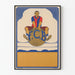 Vintage-Poster FC Bassecourt - Wanddekoration Fußball