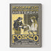 Vintage-Poster F. Korff & Co, Schokoladenhersteller aus Amsterdam