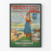 Vintage-Werbeplakat MÖWE Konserven Arnold Sörensen Riga