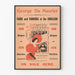 Vintage-Poster George Du Maurier – Moden und Launen der Engländer, 1895