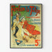 Vintage-Dekorposter Fanfan-la-Tulipe Roman, basierend auf dem Stück