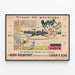 Vintage-Poster Fantasia von Henri Rochefort und Caran d'Ache — gerahmtes Bild an der Wand