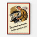 Vintage-Poster für Industriepropaganda – Originelle Wanddekoration