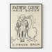 Altes Poster Father Goose von L. Frank Baum