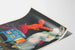 Vintage-Poster Holzofen Faunus Wanddekoration
