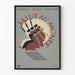 Vintage-Poster des Federal Dance Theatre Salut au Monde