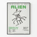 Poster „Feeling a Bit Alien“ zur Feier der persönlichen Unterschiede