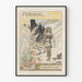 Jugendstil-Poster Fervaal von Vincent d'Indy von Lucien Métivet