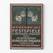 Vintage-Poster Festspiele deutsches Theater Berlin 1910