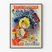 Vintage-Poster Blumenfest in Bagnères-de-Luchon