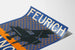 Vintage-Poster Feurich Klaviere mit Motiv eines Flügelpianos