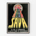 Vintage-Poster Fiat SAVA - Retro-Auto-Wanddekoration