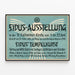 FidUs Poster Ausstellung in der St. Katharinenkirche — gerahmtes Bild an der Wand