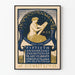 Vintage-Poster zur Ausstellung zum 50. Jubiläum der Art Students League New York