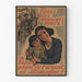 Vintage-Wandposter „Schluss mit den schlechten Tagen! Papa verdient Geld in Deutschland“