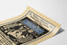Vintage-Poster Fischers Bibliothek zeitgenössische Romane