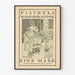 Vintage-Poster Fischer's Romanbibliothek für Wanddekoration