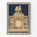 Vintage-Werbeplakat Fiss, Doerr & Carroll Horse Co. – Pferde-Malerei Wanddekoration