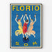 Vintage-Poster Florio S.O.M. – Elegante und farbenfrohe Wanddekoration