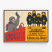 Vintage-Poster Berlin-Wien Flugplatz Johannisthal — gerahmtes Bild an der Wand