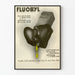 Vintage-Poster Fluobyl - Retro-Medizinische Wanddekoration