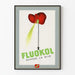 Vintage-Poster Fluokol Jagt die Galle