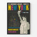 Vintage-Poster Northwest Airlines New York mit Freiheitsstatue