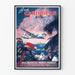 Vintage-Poster Flug in die Karibik Pan American Airways