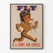 Vintage-Poster der U.S. Army Air Forces Dekorationswandbild