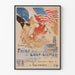 Vintage-Poster der Franco-Amerikanischen Messe Saint-Sulpice 1917 – Historische Wanddekoration